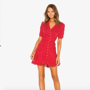 Free People Pipa Short Sleeve Mini Dress size L